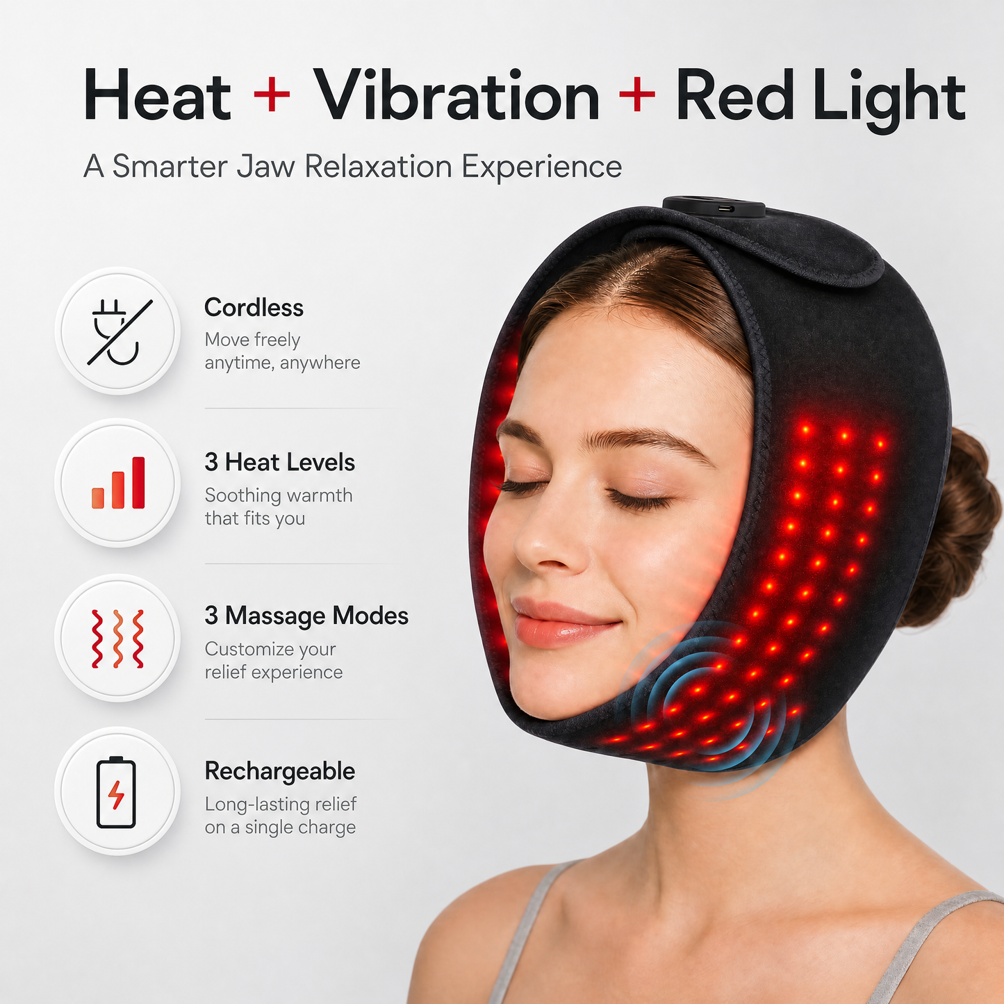 Red Light Therapy For TMJ Wrap
