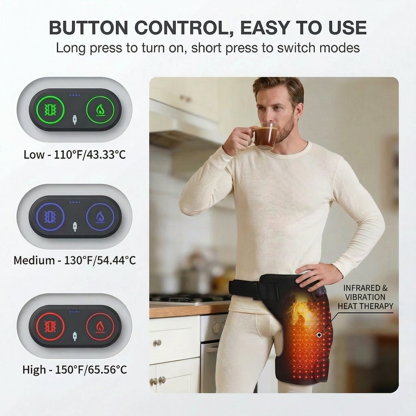 Red Light Therapy for Hip Wrap